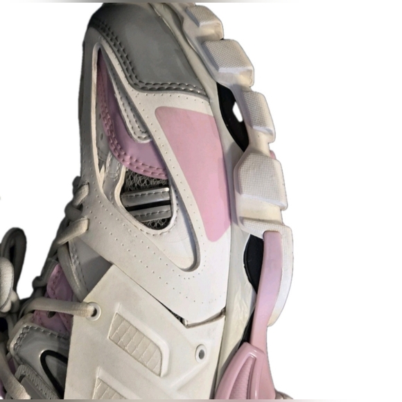 Balenciaga Women's Track Sneakers 'White Pink' Size EU 39 US 8.5 (GUC) - Picture 10 of 15